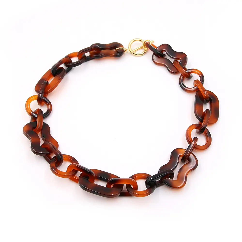 Acetat-Beutelkette im Vintage-Stil